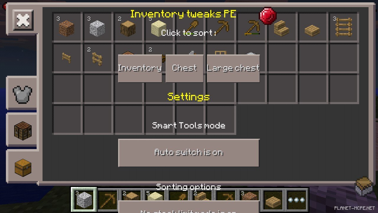 inventory tweaks minecraft 1.16