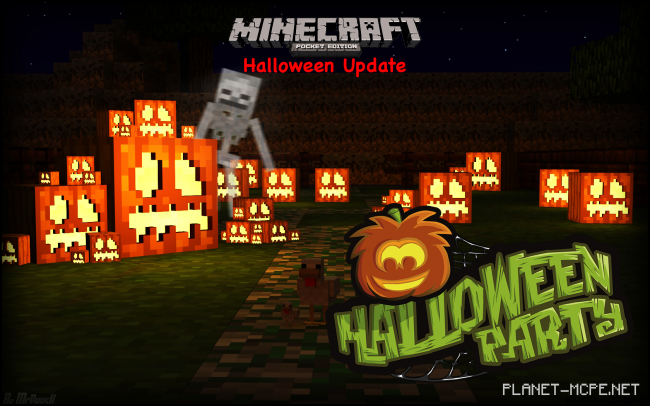 Minecraft PE 0.12.3: Хэллоуинское обновление!