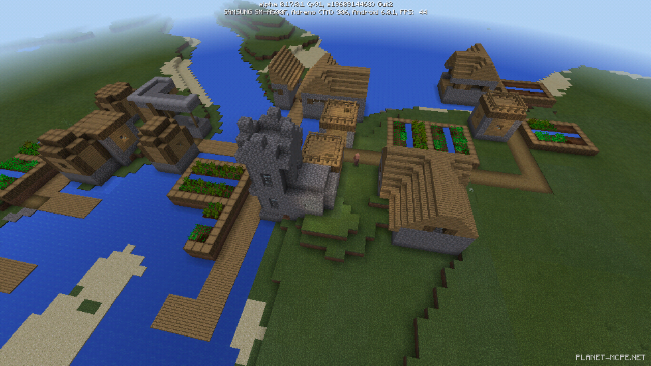 Minecraft Village Fort