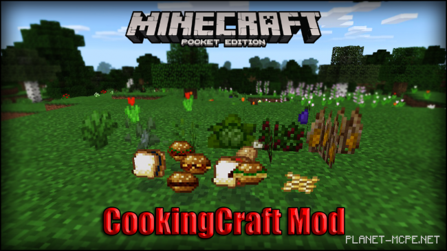 Мод CookingCraft 0.12.3/0.12.2/0.12.1
