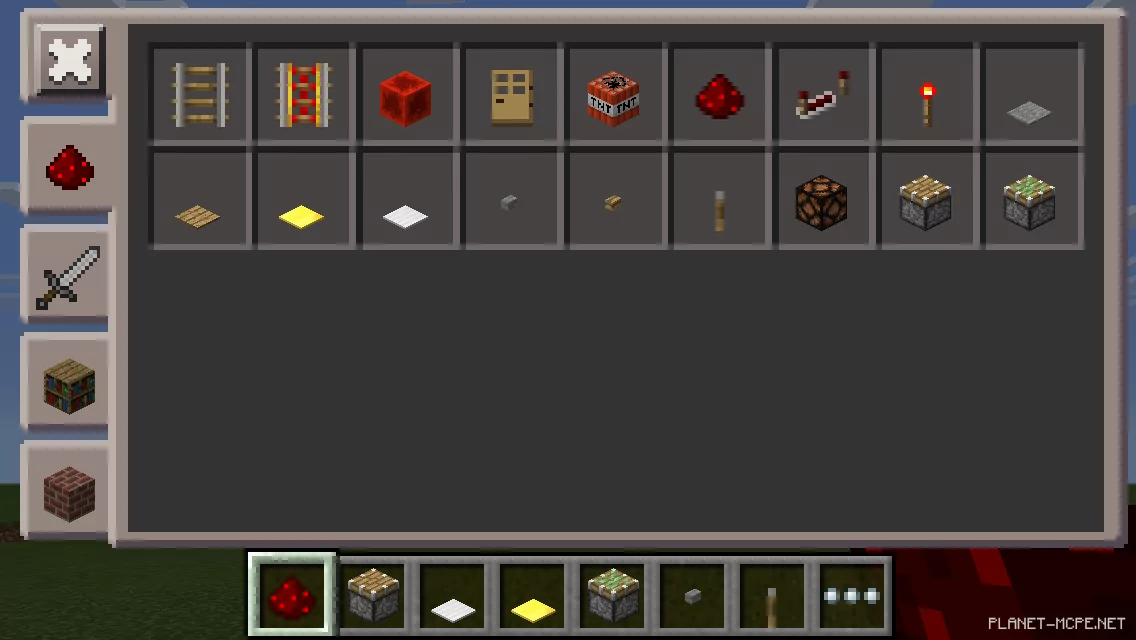 Мод PocketPower Redstone 0.12.3/0.12.2/0.12.1