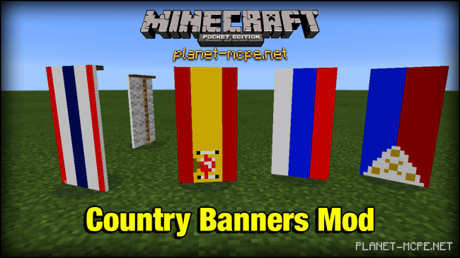 Мод Country Banners 0.12.3/0.12.2