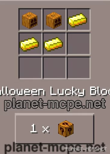 Мод Halloween Lucky Blocks 0.12.3