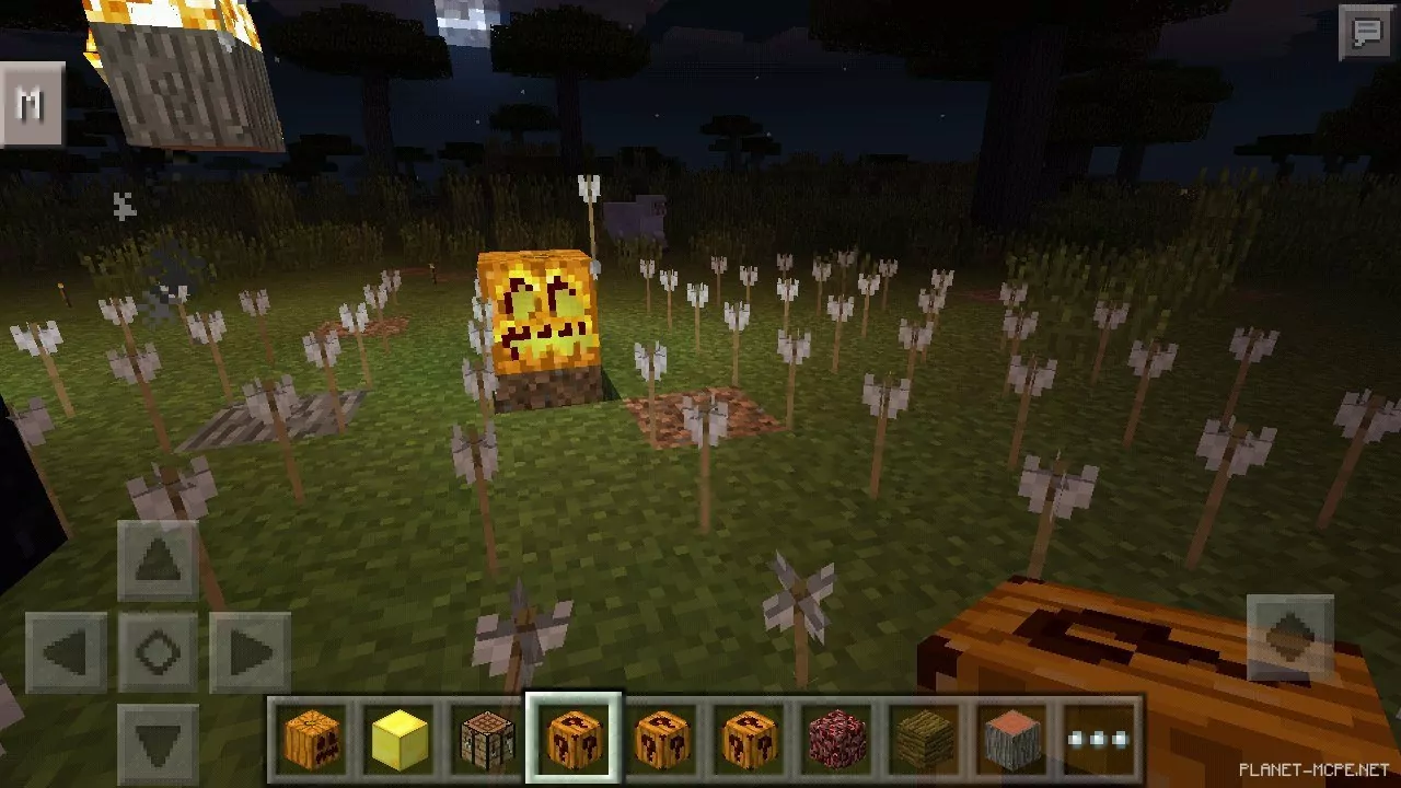 Мод Halloween Lucky Blocks 0.12.3