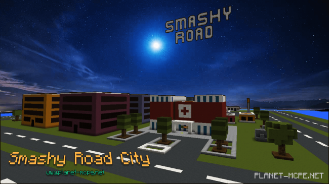 Карта Smashy Road City