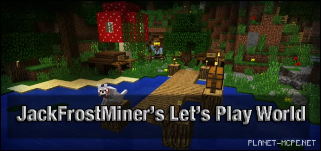 Карта JackFrostMiner’s Let’s Play World [Эпизод 40]