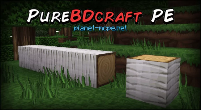 Текстур пак PureBDcraft PE (PocketBDcraft) 0.13.1/0.13.0