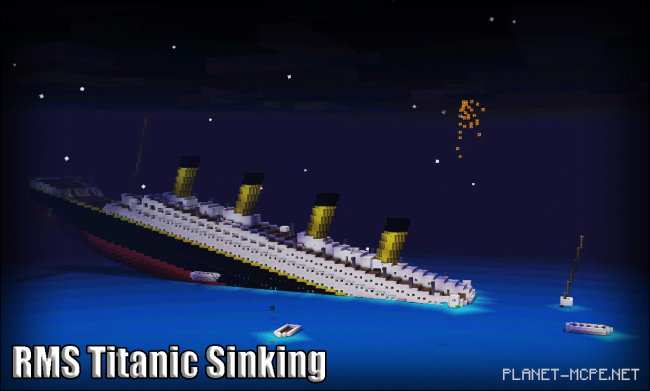 Карта RMS Titanic Sinking