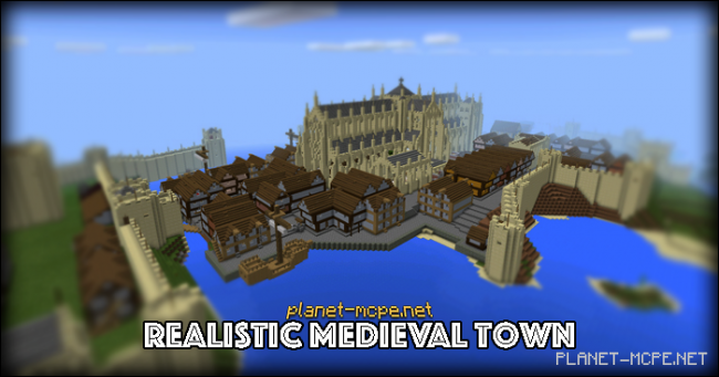 Карта Realistic Medieval Town