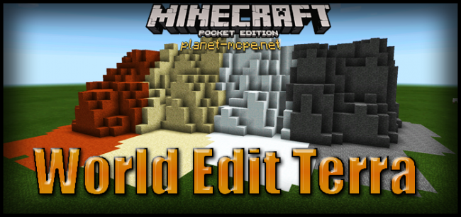 Мод World Edit Terra 0.14.0/0.13.1