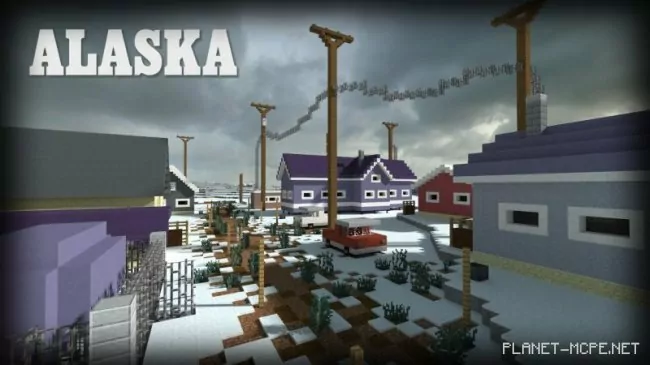 Карта Alaskan Town