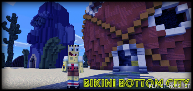 Карта Bikini Bottom City