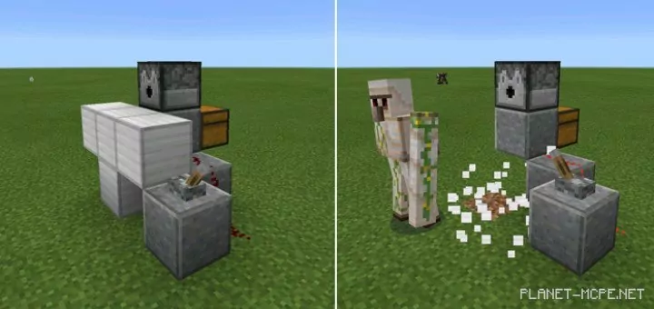 Мод Pocket Piston (Redstone +) 0.14.1/0.14.0/0.13.1