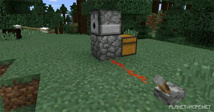 Мод Pocket Piston (Redstone +) 0.14.1/0.14.0/0.13.1