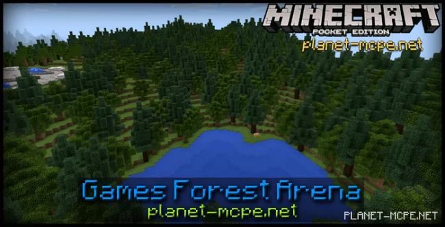 Карта Hunger Games Forest Arena