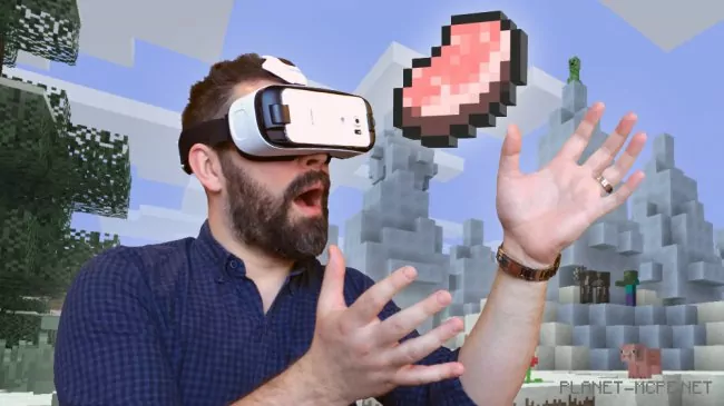 Minecraft PE 0.14.2 поддерживает Gear VR!