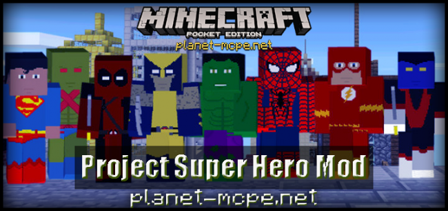Мод Project Super Hero 0.14.2/0.14.1/0.14.0