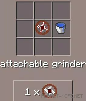 Мод Attachable Grinder PE 0.14.2/0.14.1