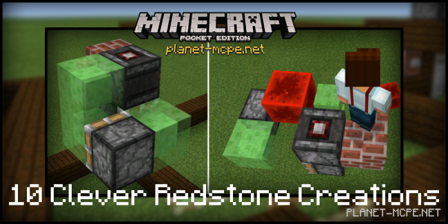 Карта 10 Clever Redstone Creations