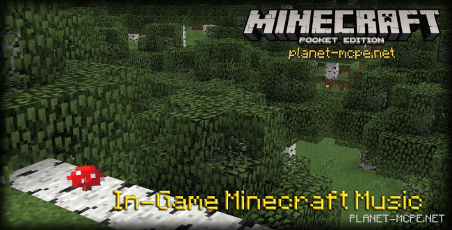 Мод In-Game Minecraft Music 0.15.3/0.14.0
