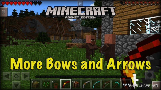 Мод More Bows and Arrows 0.15.6/0.14.3/0.12.3