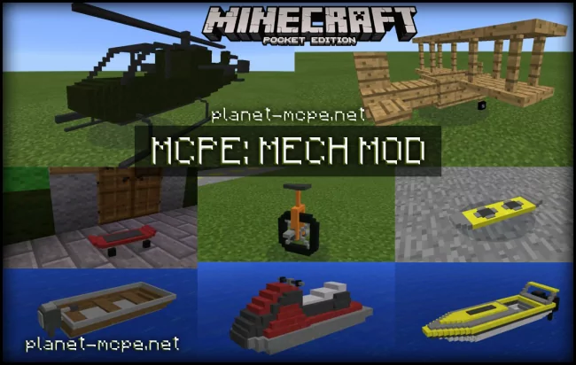 Мод Mech 0.15.6/0.15.4/0.14.3