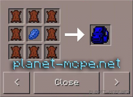 Мод Backpacks 0.15.4/0.14.3/0.14.0