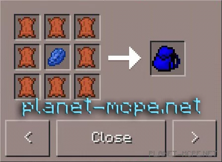 Мод Backpacks 0.15.4/0.14.3/0.14.0