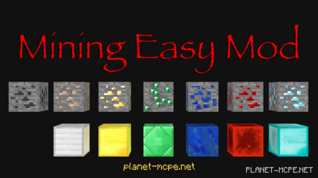 Мод Mining Easy 0.15.4/0.15.3/0.15.2