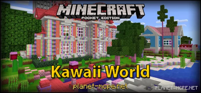 Текстур пак Kawaii World 0.15.6/0.15.4