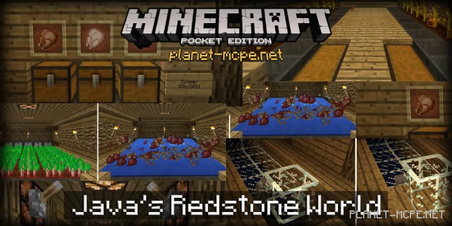 Карта Java’s Redstone World