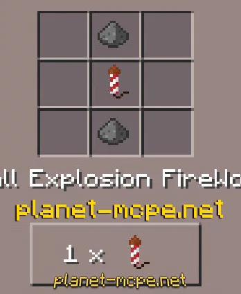 Мод Fireworks PE 0.15.6/0.15.4