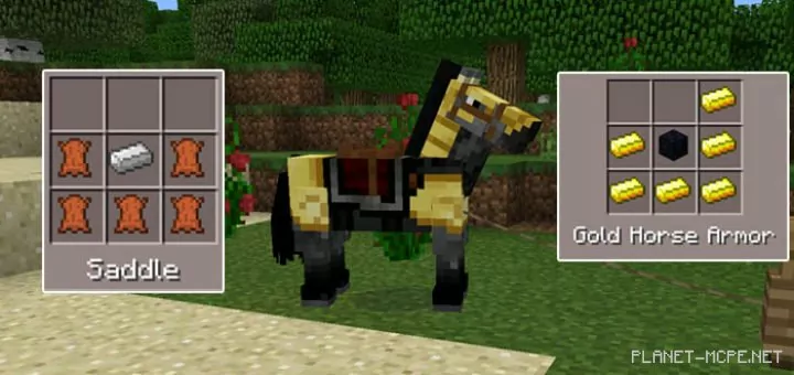 Мод Craftable Saddle & Horse Armors 0.15.6