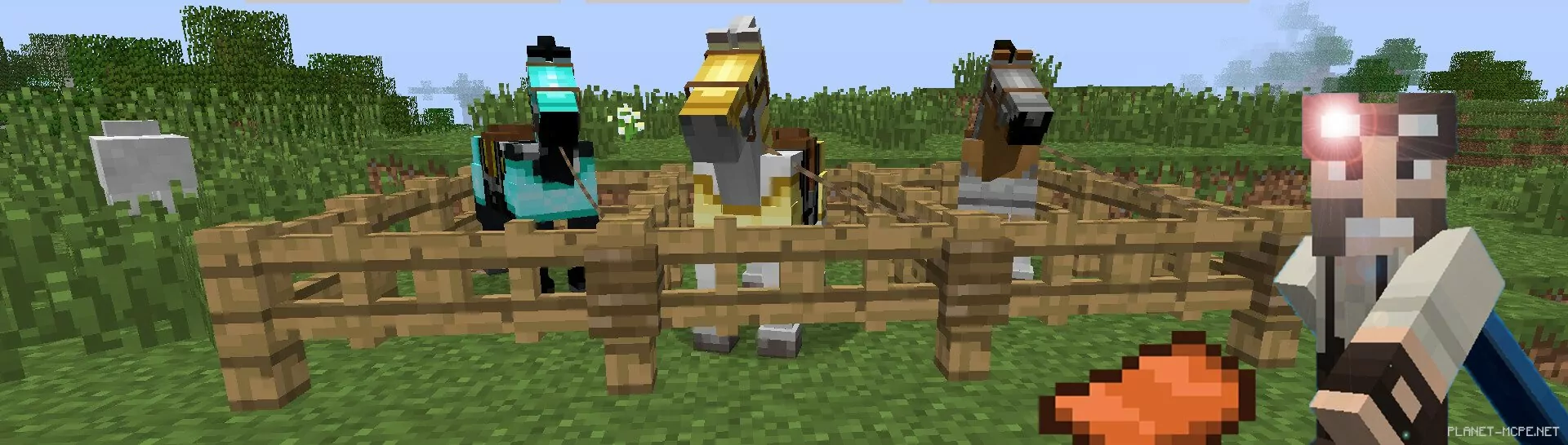 Мод Craftable Saddle & Horse Armors 0.15.6