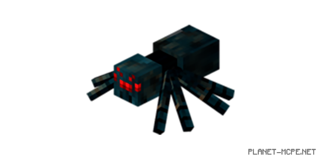 Пещерный паук [Мобы][Гайды Minecraft PE]
