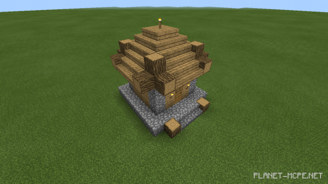 Строим маленький средневековый домик [Гайды Minecraft PE]