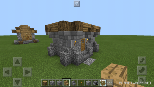 Двухэтажный средневековый домик [1 часть][Гайды Minecraft PE]