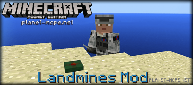 Мод Landmines 0.16.1/0.16.0
