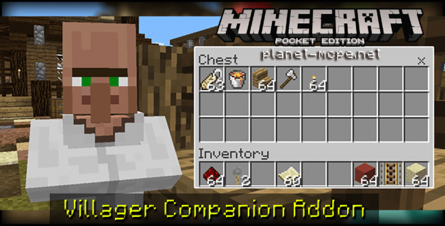 Мод Villager Companion 0.17.0/0.16.1/0.16.0