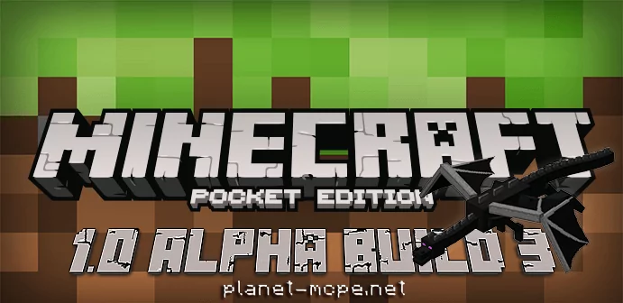 Скачать Minecraft PE 1.0 Alpha build 3 [Тестовая версия]