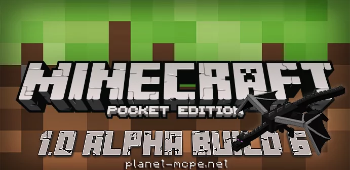 Скачать Minecraft PE 1.0 Alpha build 6 [Тестовая версия]