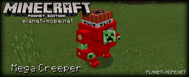 Мод Mega Creeper 1.0/0.17.0