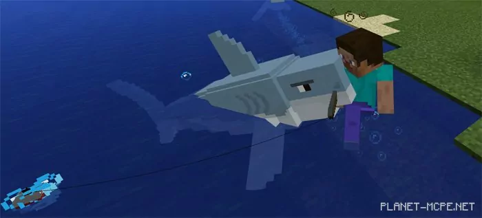 Мод Jaws and Megalodon 1.0/0.17.0/0.16.1/0.16.0