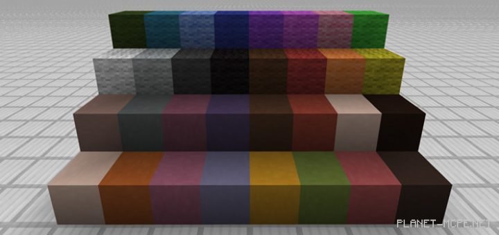 Текстур пак New 1.12 Color Palette 1.0/0.17.0