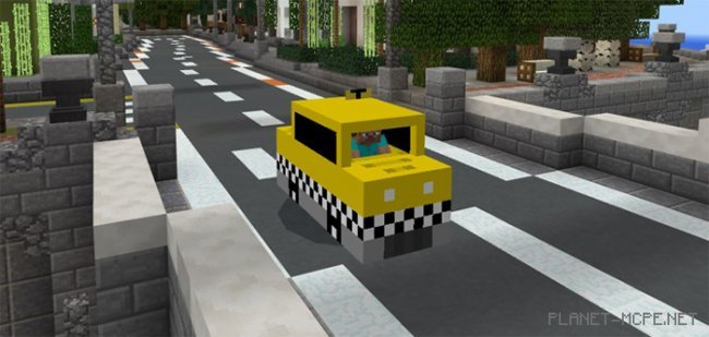 Мод Mine-Taxi 1.0.5/1.0.0