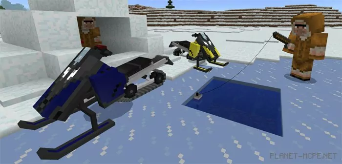 Мод Snowmobile 1.0.5/1.0.0