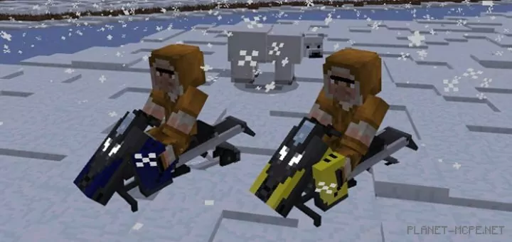 Мод Snowmobile 1.0.5/1.0.0