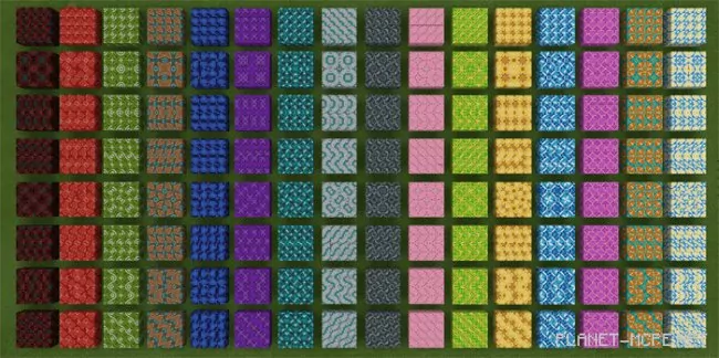 Карта All Glazed Terracotta Patterns [Творчество] 1.1.0.4+