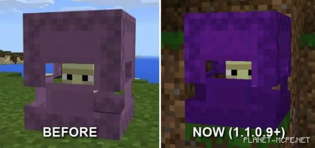 Текстур пак Shulker Colors 1.1.0.9+