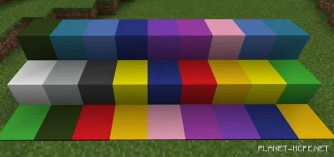 Текстур пак Plain Wool Colors 1.0.7/1.0.0